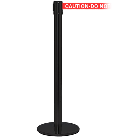 QueuePro 251 3.4m x 50mm Belt Barrier System (Black / Caution Do Not Enter | Red-White)