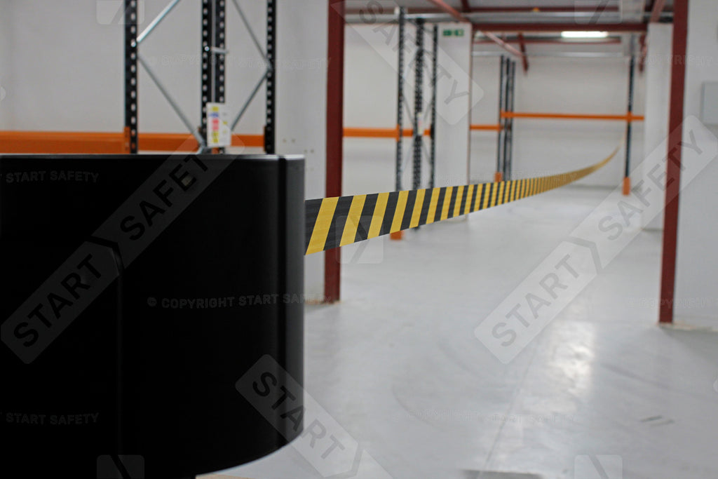 WallPro 750 50mm Belt Barrier System | 23m