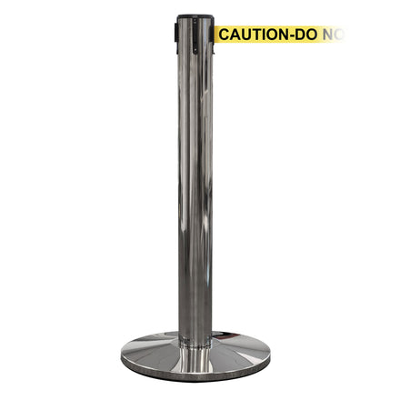 QueuePro 400 50mm Belt Barrier System - Polished Stainless Post