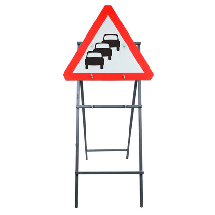 Queues Likely Sign Quick Fit Face Dia. 584 (Face Only) | 750mm