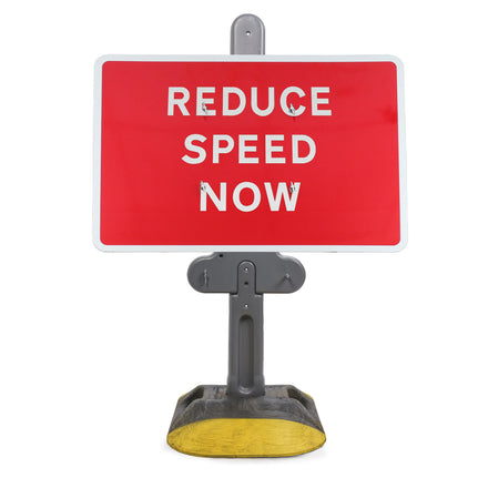 Reduce Speed Now ' Dia 511 | Quick Fit Sign (Face Only) | 1050x750mm