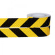Self Adhesive Retro Reflective Hazard Warning Tape 25m - 2 Pack