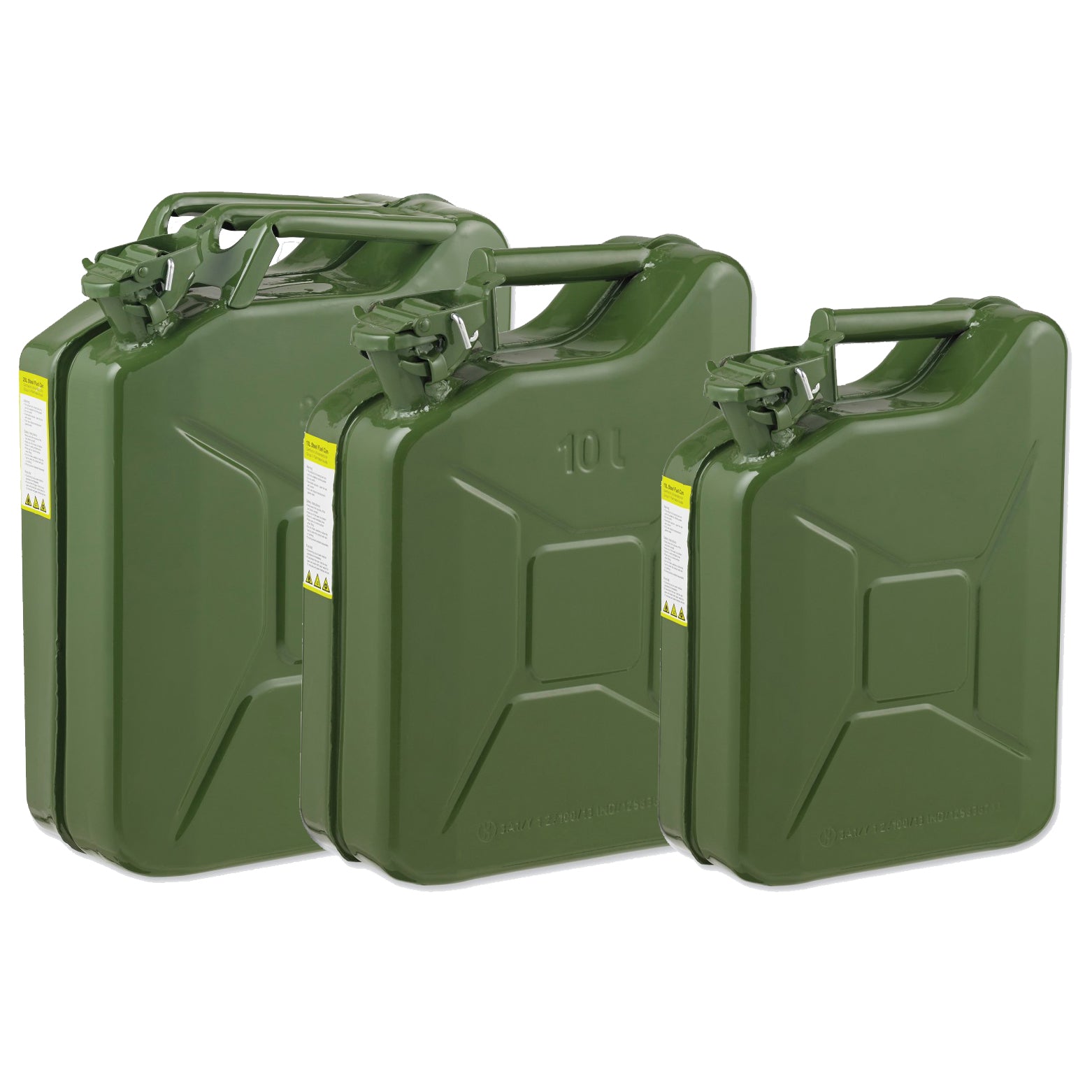 NATO Style Metal Steel Jerry Can Gas Tank Holder For 5 Gallon / 20L Cans (D02-1216-G2, 630148205694) - View #4