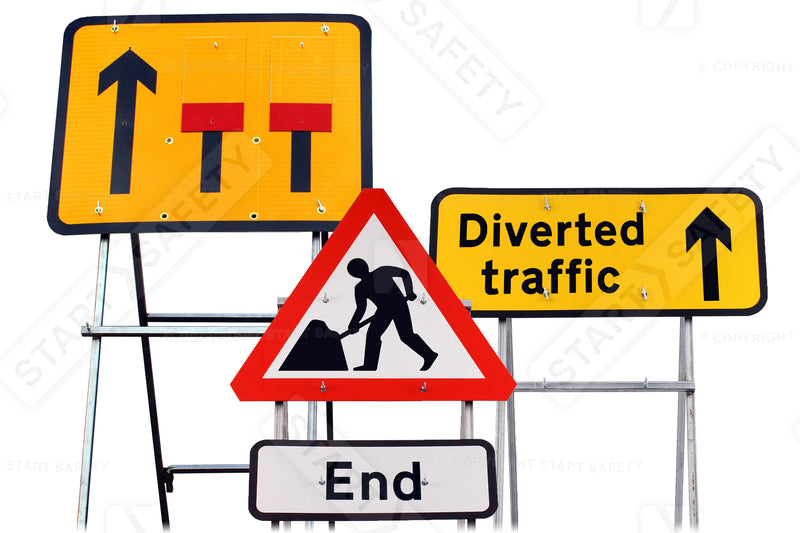 Selection of Quick-Fit signage