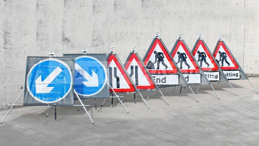 Classic roll Up Sign Kit Group Photo