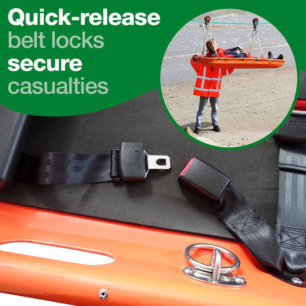 Shell Rescue and Evacuation Basket Stretcher