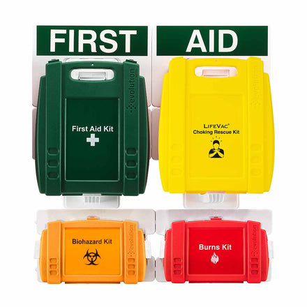 Evolution LifeVac Complete First Aid Point - British Standards Compliant