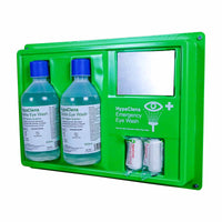 HypaClens Eyewash Station with 2x500ml Eyewash Bottles