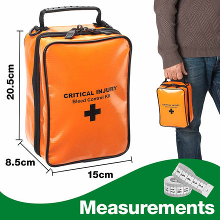 HypaStop Critical Injury Bleed Control Kit in a Bag