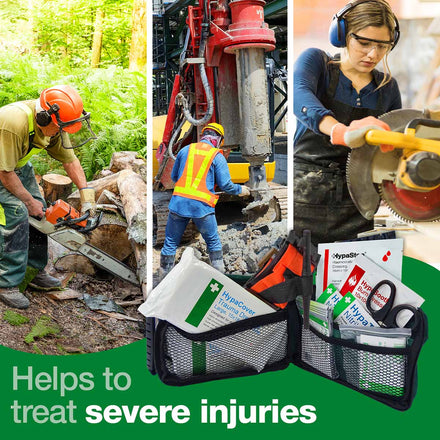 Personal First Aid Trauma Kit with Chito-SAM 100 Z-Fold Dressing