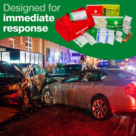 First Aid Trauma Kit in Red