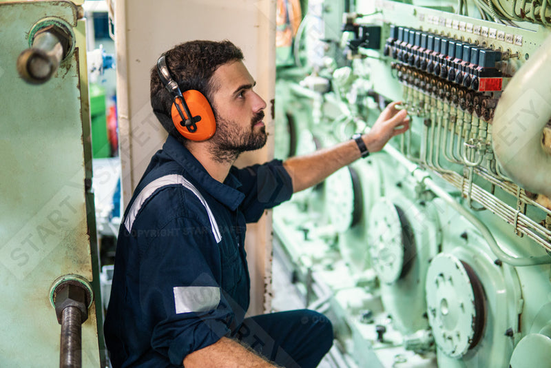 Ship Engine Maintenance Engineer Ear Defenders