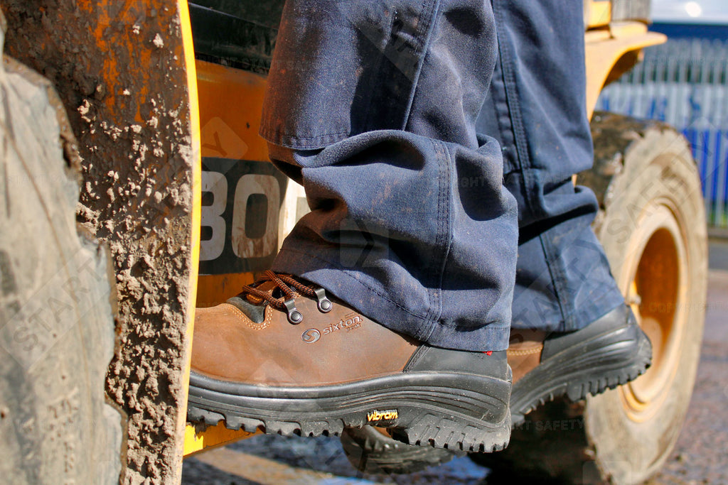 Sixton Stelvio Atlantida Brown 80087-01L S3 HRO HI SRC Safety Boot