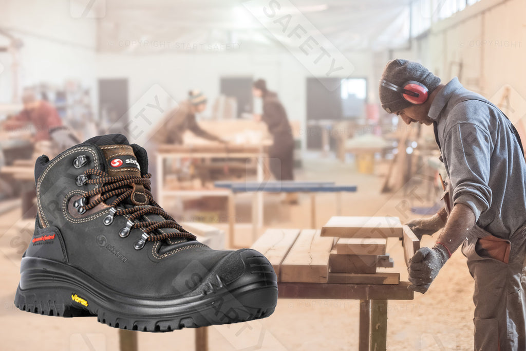 Sixton Stelvio Atlantida Black 80087-00L S3 HRO HI SRC Safety Boot