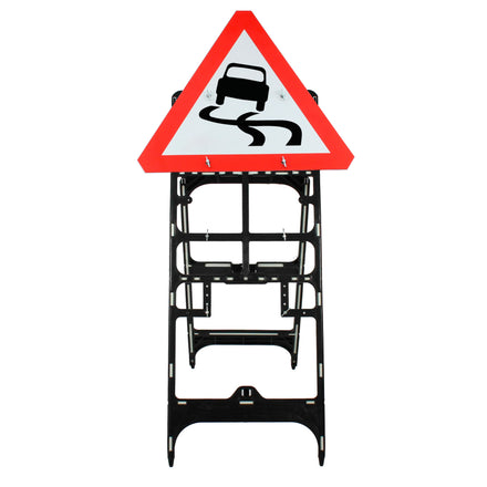 Slippery Road Sign Quick Fit Face Dia. 557 (Face Only) | 750mm