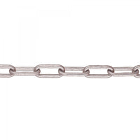SM-STEEL Galvanised Barrier Chain | Choice of Thickness & Length