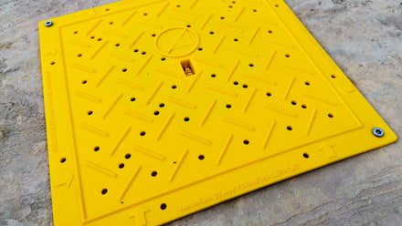 Small Hole Cover LHC350 Bolt Down (350x350mm)