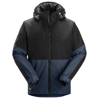 Snickers Workwear 1104 AllroundWork Waterproof Insulated Jacket | Navy/Black