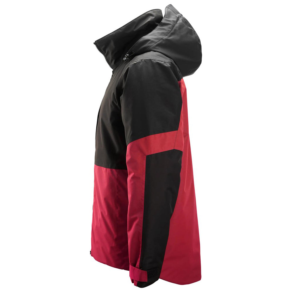 Snickers Workwear 1104 AllroundWork Waterproof Insulated Jacket | Red/Black