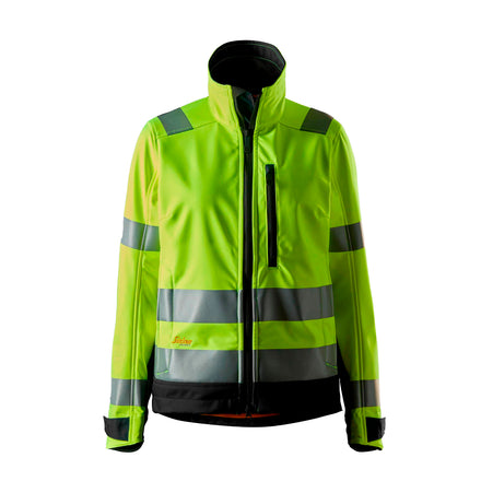 Snickers 1237 Hi-Vis Class 2/3, Women's Softshell Jacket
