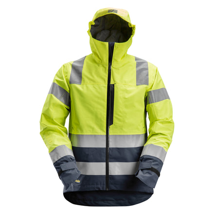 Snickers 1330 Hi-Vis Class 3, Waterproof Shell Jacket