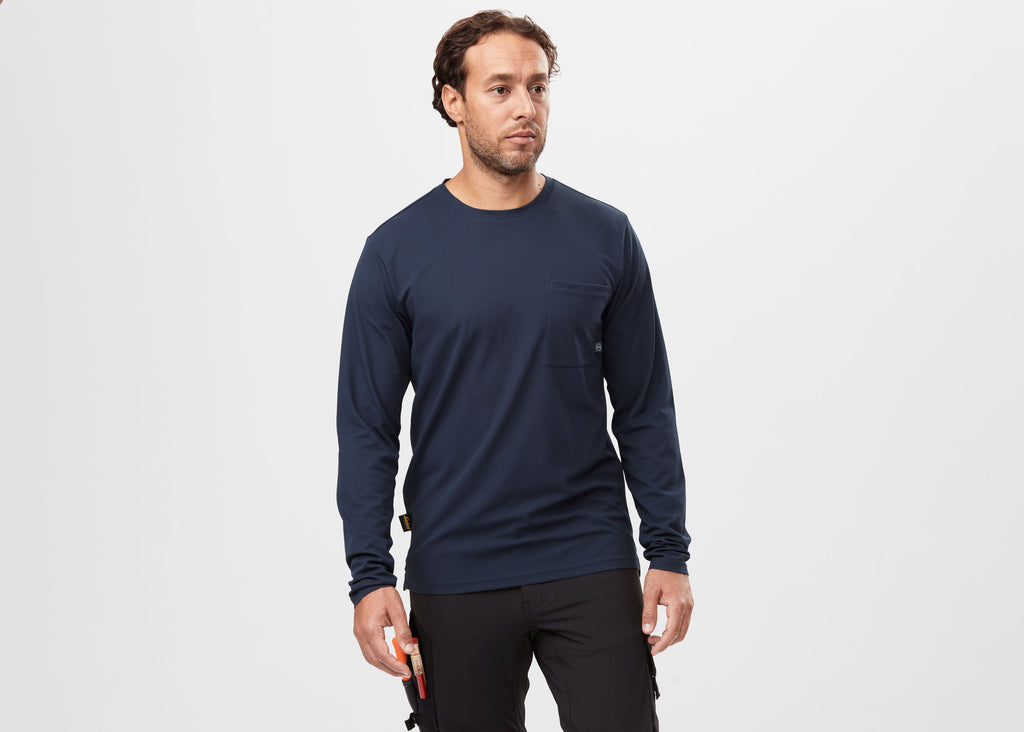 Snickers 2498 AllroundWork, 37.5® Long Sleeve T-shirt - Black