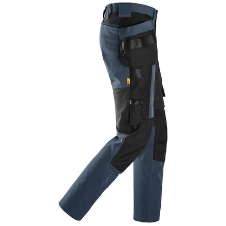 Snickers Workwear 6218 AllroundWork Stretch Trousers Holster Pockets | Navy/Black