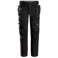 Snickers 6275 Allroundwork 4Way Stretch Trousers Holster Pockets Black Black Main