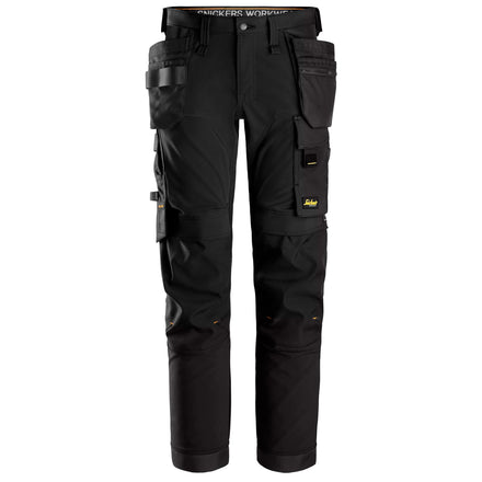 Snickers 6275 Allroundwork 4Way Stretch Trousers Holster Pockets Black Black Main