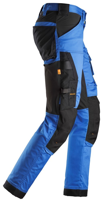 Snickers Allroundwork 6341 Stretch Slim Fit Trousers True Blue / Black