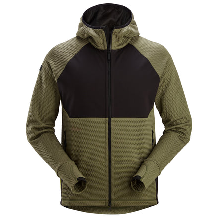 Snickers 8405 FlexiWork, Full-Zip Midlayer Hoodie