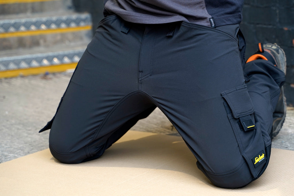 Snickers Allroundwork 6371 Full Stretch Trousers Navy/Black