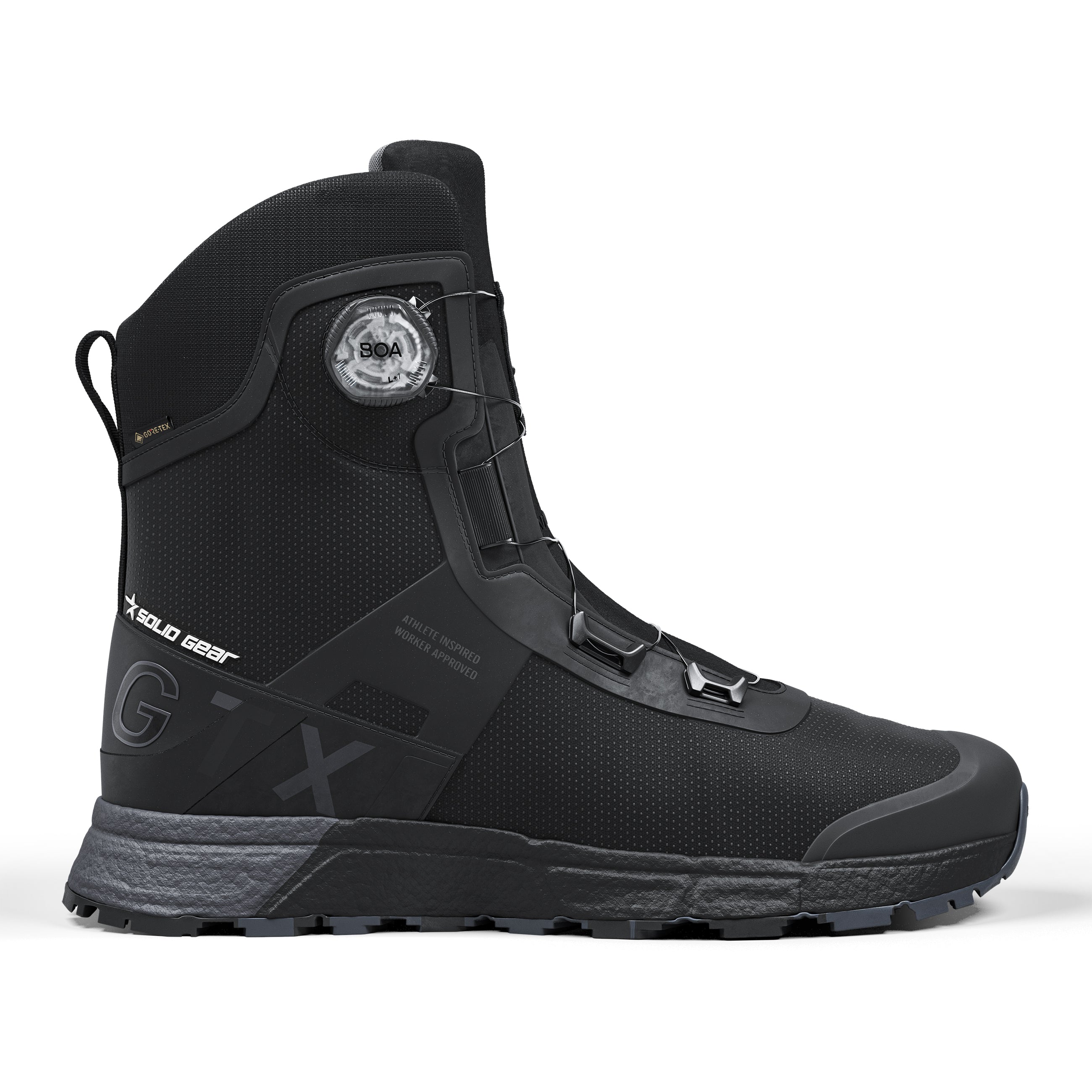 Solid Gear Bound Tactical GTX High O6 SR HRO FO CI ESD Occupational Boots 16009 Start Safety UK