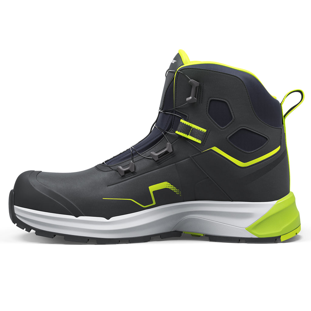 Solid Gear Sonar Mid Green S3S SR HRO FO ESD Safety Boot SG80205 by Snickers