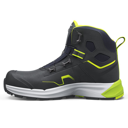 Solid Gear Sonar Mid Green S3S SR HRO FO ESD Safety Boot SG80205 by Snickers