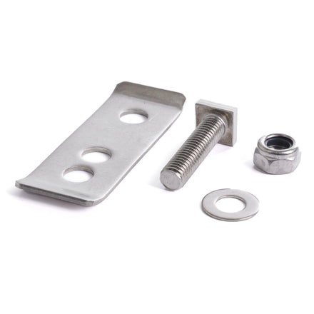 Stainless Steel Butting Plate Sign Channel Fixing