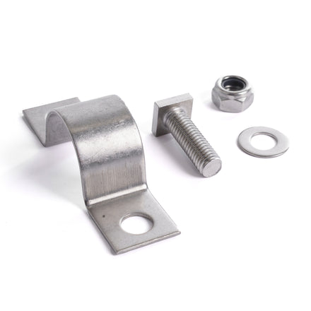 Stainless Steel Mini-D Sign Railing Fixing Clip - Multiple Size Options