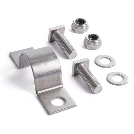Start Safety Stainless Steel Mini D Sign Railing Fixing Clip 19mm Fixing