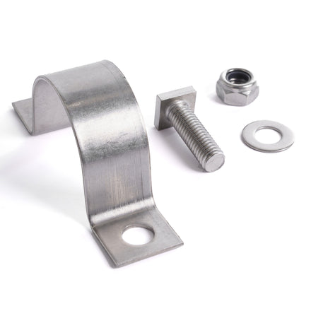 Stainless Steel Mini-D Sign Railing Fixing Clip - Multiple Size Options