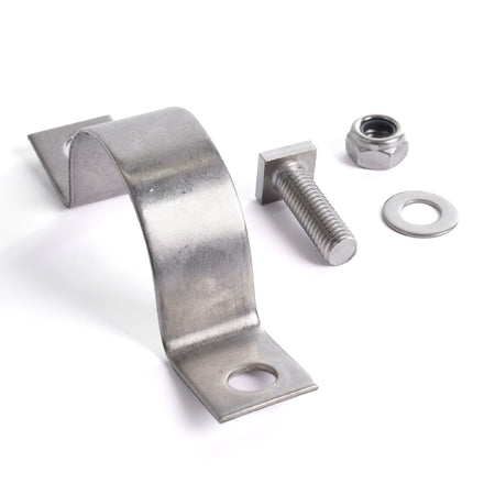 Stainless Steel Mini-D Sign Railing Fixing Clip - Multiple Size Options