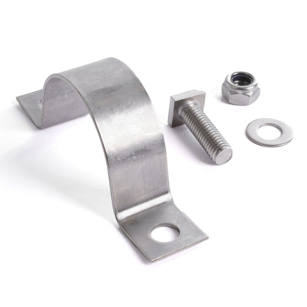 Stainless Steel Mini-D Sign Railing Fixing Clip - Multiple Size Options