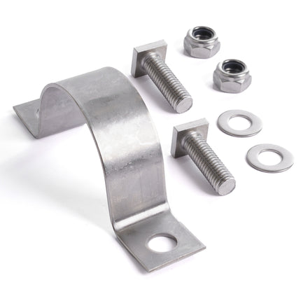 Start Safety Stainless Steel Mini D Sign Railing Fixing Clip 38mm Fixing