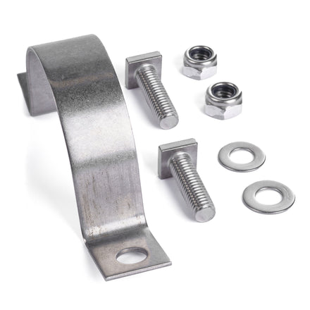 Start Safety Stainless Steel Mini D Sign Railing Fixing Clip 50mm Fixing