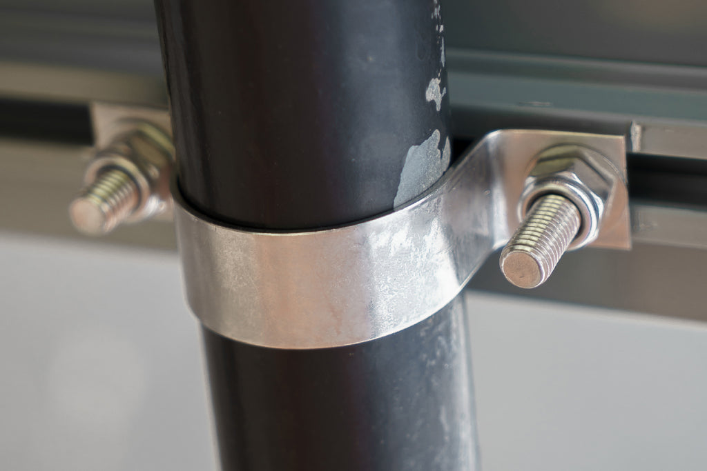 Stainless Steel Mini-D Sign Railing Fixing Clip - Multiple Size Options