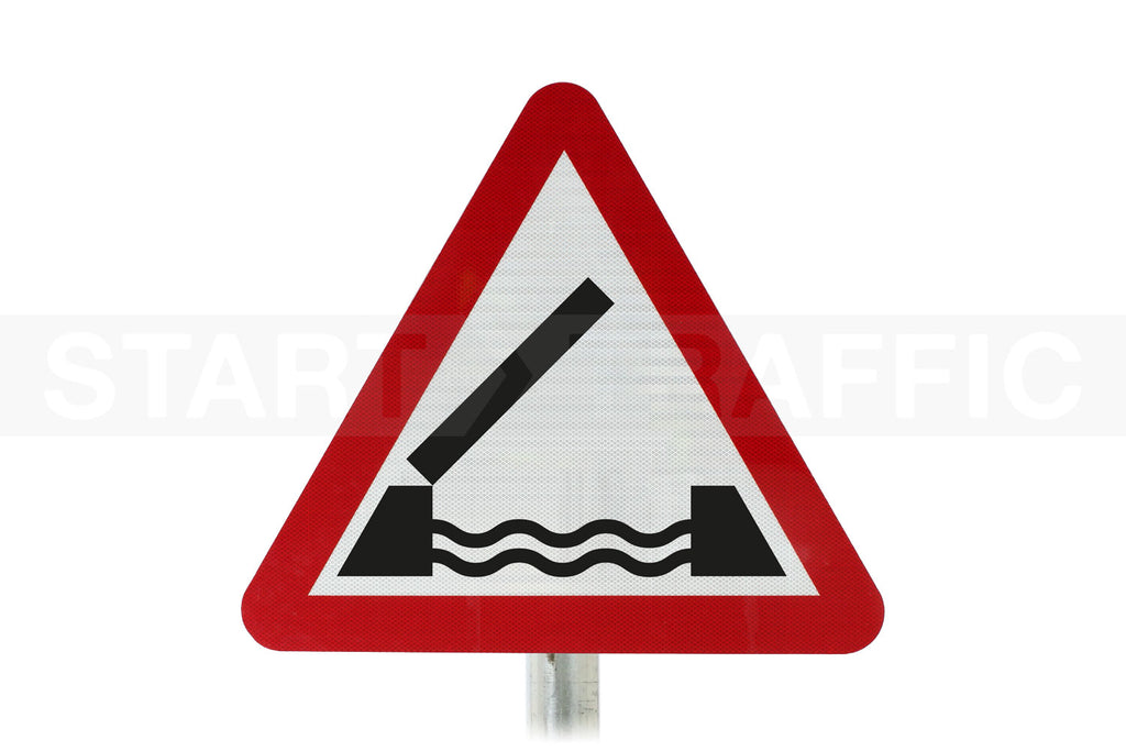 Opening Or Swing Bridge Sign Post Mount- 529 R2/RA2 (Face Only)