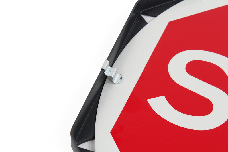 Stop Side of Stop Go Lollipop Sign