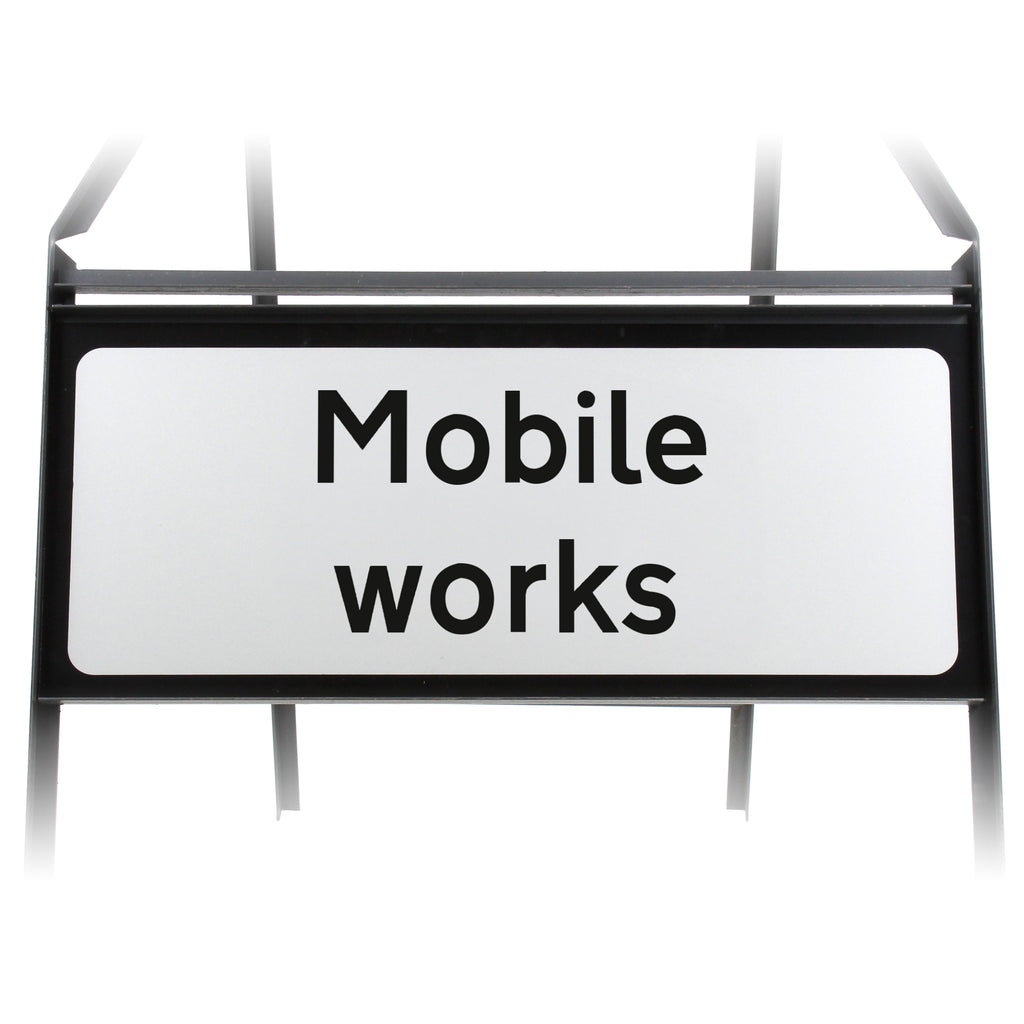 Mobile Works Supplementary Plate - Metal Sign