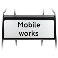 Mobile Works Supplementary Plate - Metal Sign