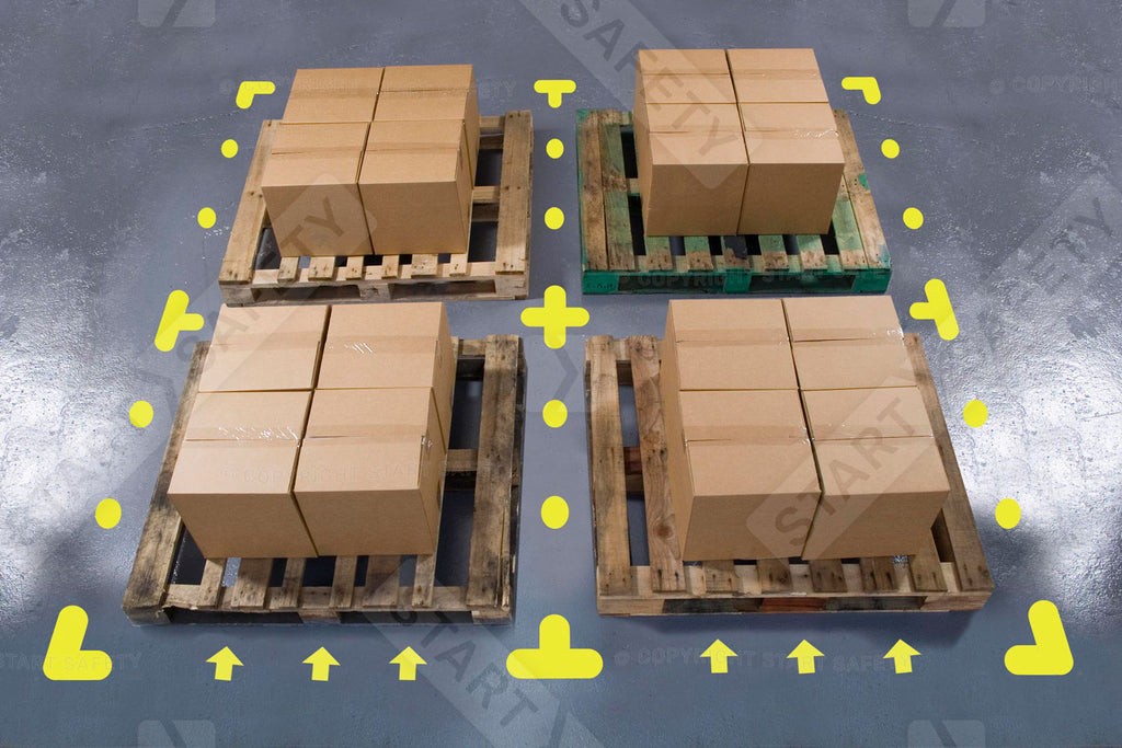 Warehouse Floor Markers 10 Pack