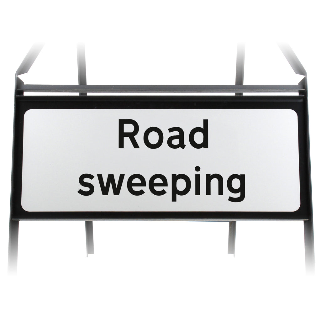 Road Sweeping Supplementary Plate - Metal Sign